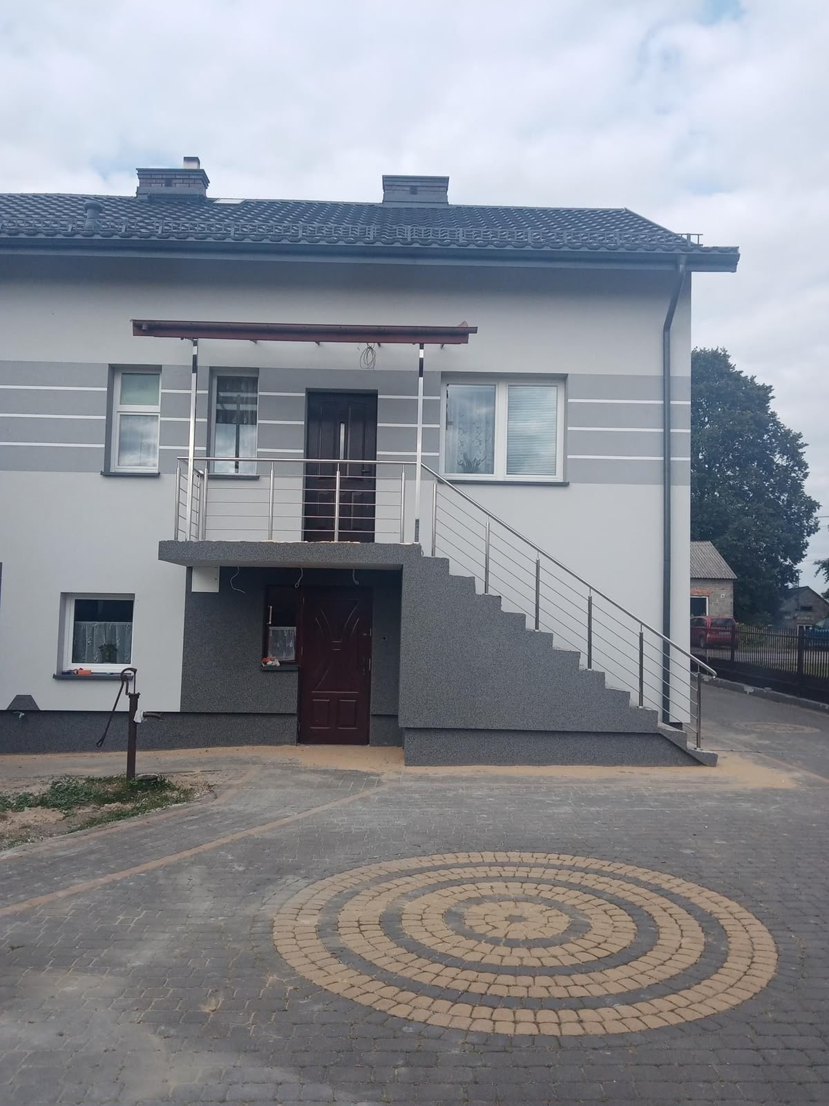 Detal wykończenia łazienki
